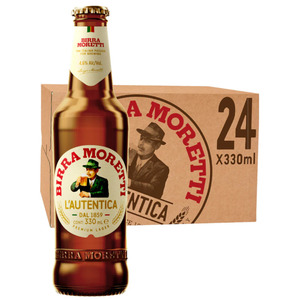 Birra Moretti Lager 24x330ml