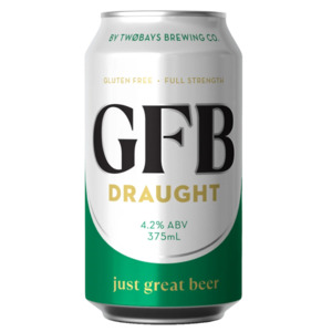Lager: Two Bays Brewing Gluten Free Draught 375ml