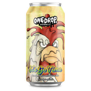 One Drop Brewing Its Go Time Cream Smoothie Sour 440ml