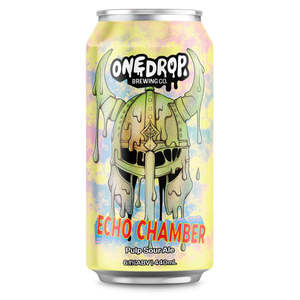 Sour Beer: One Drop Brewing Echo Chamber Pulp Sour 440ml
