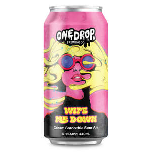 Sour Beer: One Drop Brewing Wipe Me Down Smoothie Sour 440ml