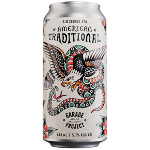 Garage Project Tougie Sticker #1 American Tradional APA 440ml