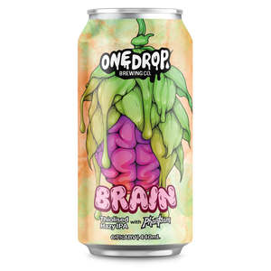 One Drop Brewing Brain Hazy IPA 440ml