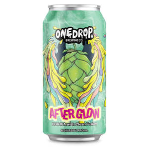 Hazy Ipa: One Drop Brewing After Glow DDH IPA 440ml