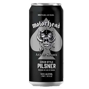 Motorhead Ace Of Spades Czech Pilsner 473ml