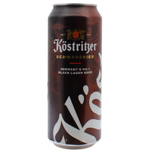 Kostritzer Schwarzbier Dark Lager 500ml