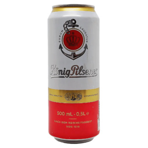 Lager: Konig Pilsner 500ml