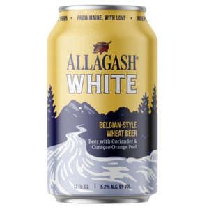 Wheat Beer: Allagash White Ale 355ml Can