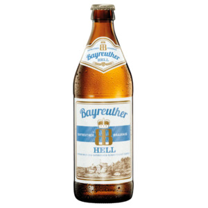 Wheat Beer: Bayreuther Hell Lager 500ml