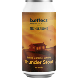 Dark Beer: B Effect Salted Caramel Whisky Thunder Stout 440ml