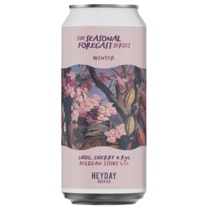 Heyday Choc, Cherry & Rye Belgian Stout 440ml