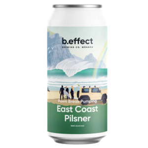 Beer: B Effect Point Break Pumping Pilsner 440ml