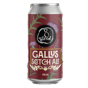 8 Wired Gallus Scotch Ale 440ml
