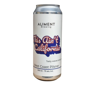 Aliment Brewing This Ain't California West Coast Pilsner 500ml