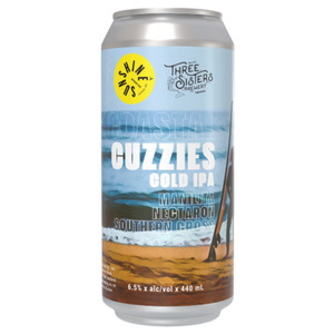 Sunshine Brewing Coastal Cuzzies Cold NZ IPA 440ml