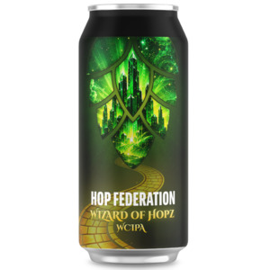 Ipa: Hop Federation Wizard Of Hopz West Coast IPA 440ml