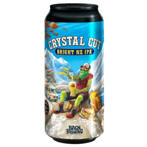 Bach Brewing Crystal Cut Bright NZ IPA 440ml