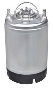 Frontpage: 9.5L Ball Lock Homebrew Keg - Single Handle