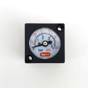 Mini Gauge 0-60psi (0-4bar) – for inline DUOTIGHT regulator or blowtie – BeerLuv