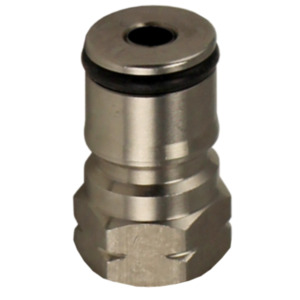 Cornelius Type Ball Lock Gas Post (Female Thread) with poppet and spring – BeerLuv