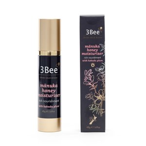 Products: Mānuka Honey Moisturiser with Kakadu Plum – 48g - 3Bee