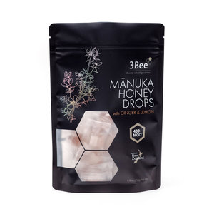Products: Mānuka Honey Drops with Ginger & Lemon - 3Bee