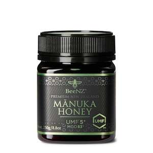 BeeNZ UMF5+ Mānuka Honey (MGO 83+)