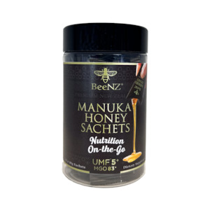 Manuka: Mānuka Honey UMF5+ Sachets-12 pack