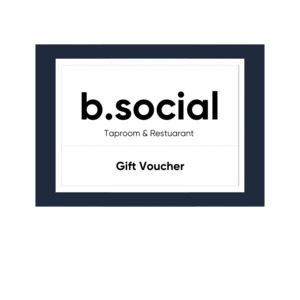 b.social Taproom & Bar Voucher