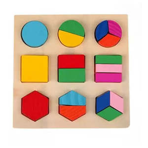 Learning Motor Skills: Puzzle - fractions