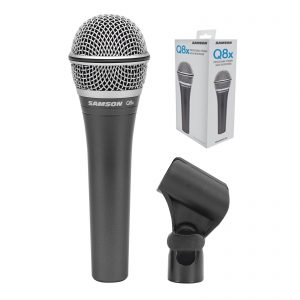 Recording and Live Sound: Samson Q8x mic