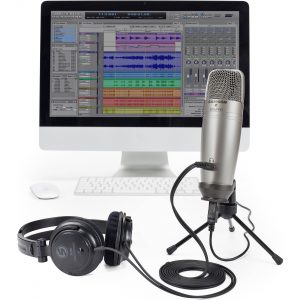 C01U Pro Podcasting Pack – USB Studio Condenser Microphone with Accessories
