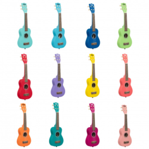 Misc. Instruments: Kala Ukadelic Soprano uke incl. bag