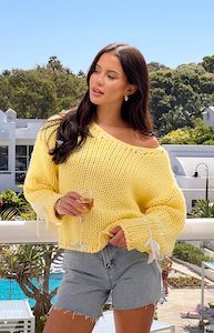 Loungewear: Bea Yellow Sweater