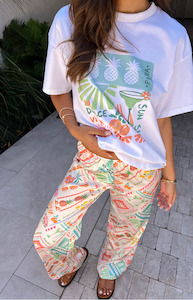 Loungewear: Bridget Dolce Vita Print Pants