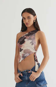 Tie Dye Whites: Lioness Tie Dye Smokeshow Multi Long Sleeve Top