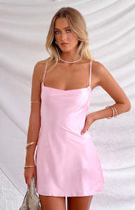 Sienna Pink Mini Dress