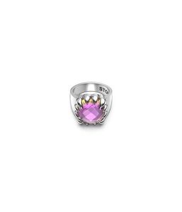Stolen Girlfriends Club Claw Ring Mystic Quartz