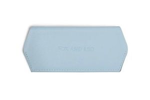 Products: Fox and Leo Sunglass Case Sky Blue