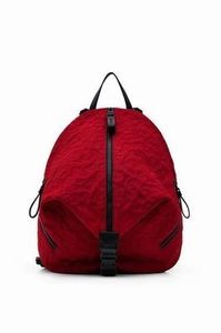 Desigual Backpack Beija Flor: Desigual Red Multi-Position Backpack
