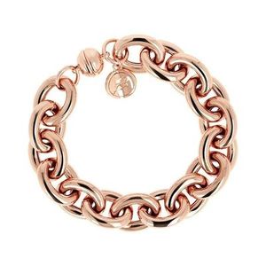Bronzallure Polished Cable Magnetic Bracelet