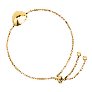 Najo Pebble Sliding Bracelet Gold Plated