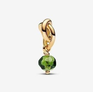 Pandora August Faceted Birthstone Eternity Circle Dangle Charm