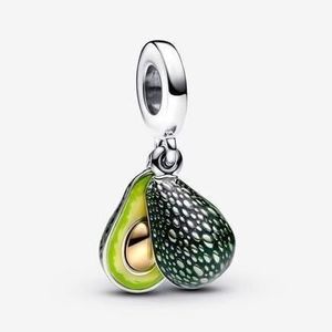 Products: Pandora Avocado Double Dangle Charm