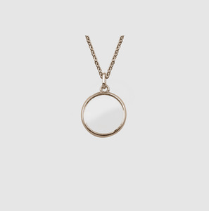 Products: Stow Medium Rose Gold Locket