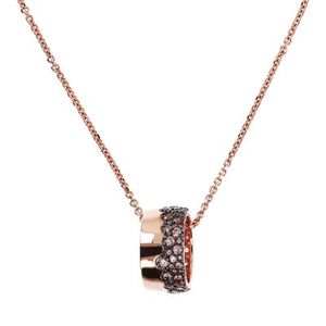 Products: Bronzallure Aurora Morganite Cubic Zirconia Ring on Chain Necklace