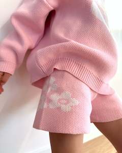 Top: Cherry Blossom Knit Short