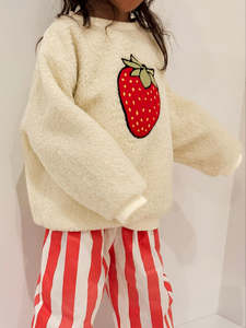 Strawberry Sherpa Jumper