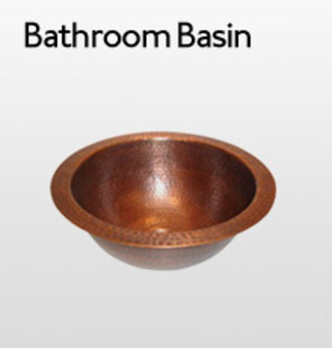Copper Bathroom Sinks: Copper Bathroom Basin