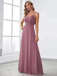 Tabitha Sleeveless Evening Dress